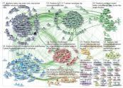 #radonc Twitter NodeXL SNA Map and Report for Friday, 26 April 2019 at 13:05 UTC