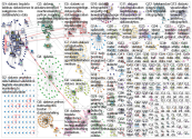 #dataviz Twitter NodeXL SNA Map and Report for Tuesday, 11 June 2019 at 13:44 UTC