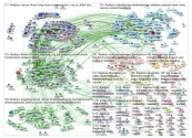 #radonc Twitter NodeXL SNA Map and Report for Monday, 19 August 2019 at 14:10 UTC