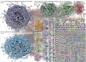 ICE OR "Immigration and Customs Enforcement" OR #ICE lang:en OR lang:es Twitter NodeXL SNA Map and R